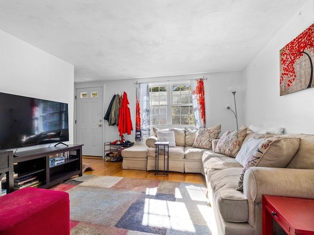 84 Lancaster Rd Unit 84, Dedham, MA 02026 - living area with wood finished floors
