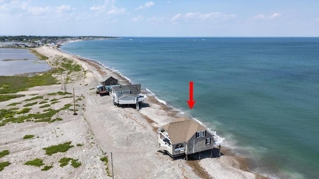 14 Stanton Ln, Scituate, MA 02066 - drone / aerial view of expansive beach