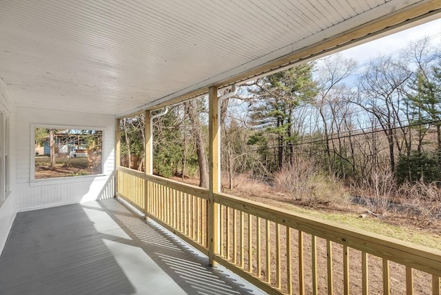 view of deck