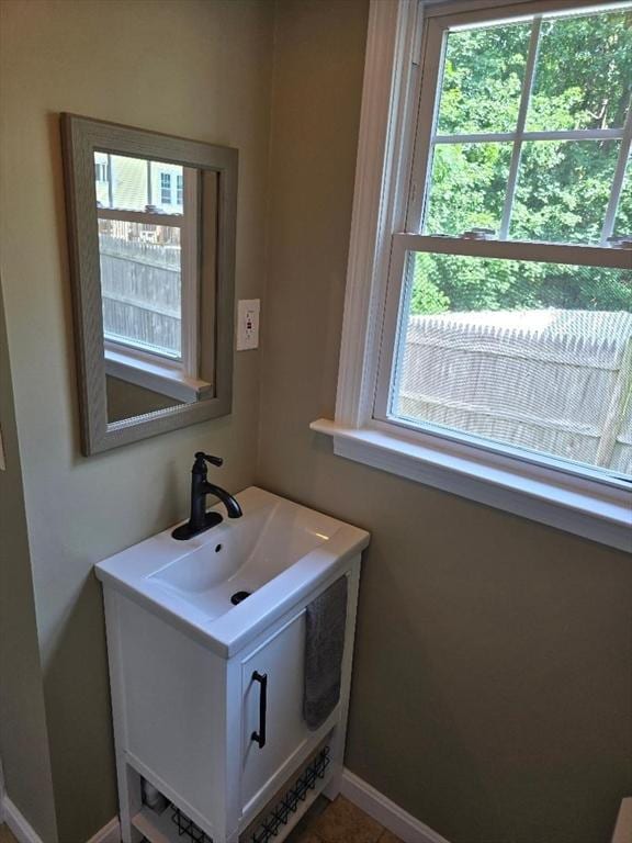 3 S Ter, Auburn, MA 01501 - bathroom featuring vanity and baseboards
