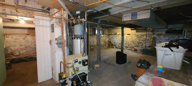 293 Cocasset St, Foxboro, MA 02035 - view of unfinished basement