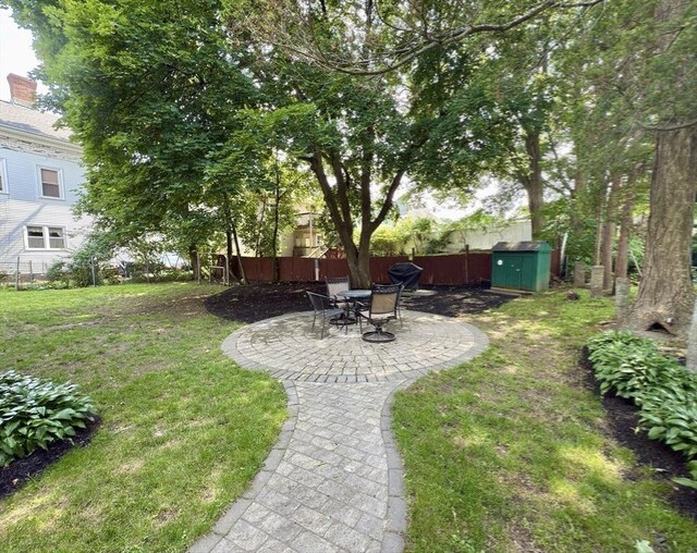 36-1/2 Pearl St Unit 36H, Milford, MA 01757 - view of yard featuring a patio