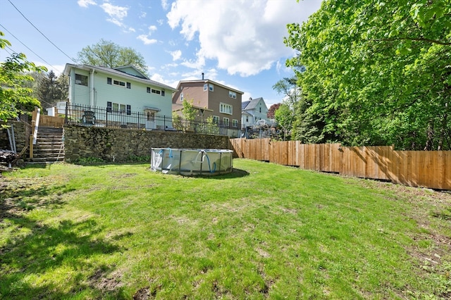 18 Gordon St, Worcester, MA 01604 - fenced yard featuring stairs
