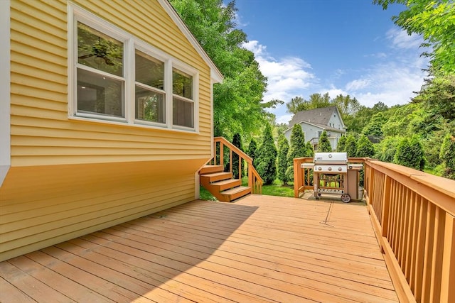 2 Walker St, Norton, MA 02766 - wooden deck featuring area for grilling