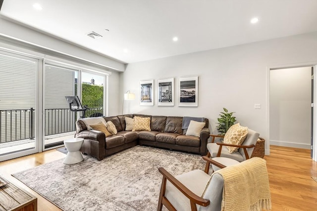 531-533 E 2nd St Unit 202, Boston, MA 02127 - living area with recessed lighting and light wood finished floors