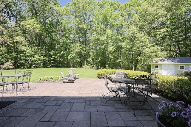 13 Valleywood Rd, Hopkinton, MA 01748 - view of patio / terrace with outdoor dining space