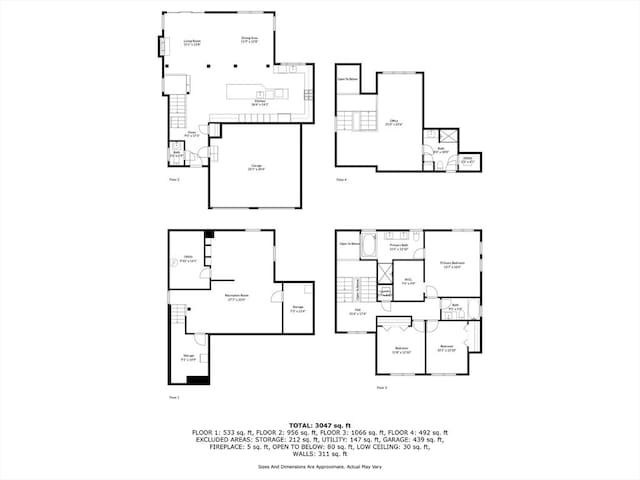 1488 Washington St Unit 1488, Newton, MA 02465 - room layout