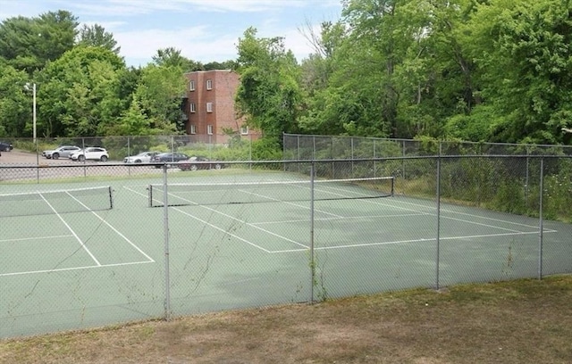 64 Bryon Rd Unit 1, Boston, MA 02467 - view of tennis court