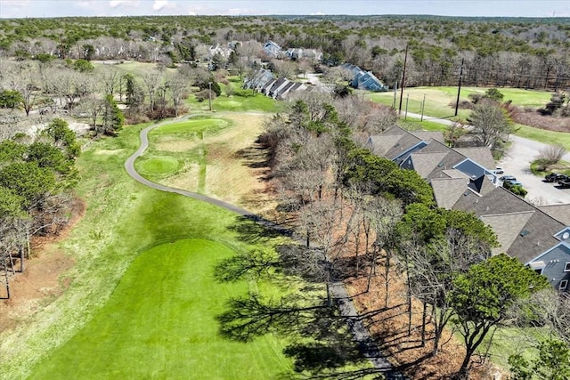 81 Fletcher Ln Unit I, Brewster, MA 02631 - aerial perspective of suburban area with a local golf course