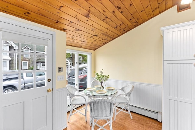 5 S Blvd, Wareham, MA 02558 - sunroom / solarium with lofted ceiling and a baseboard heating unit