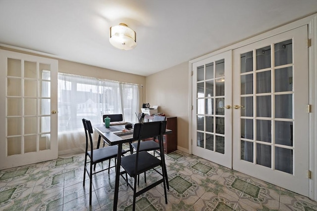 1 Chapin Cir, Randolph, MA 02368 - dining space with french doors