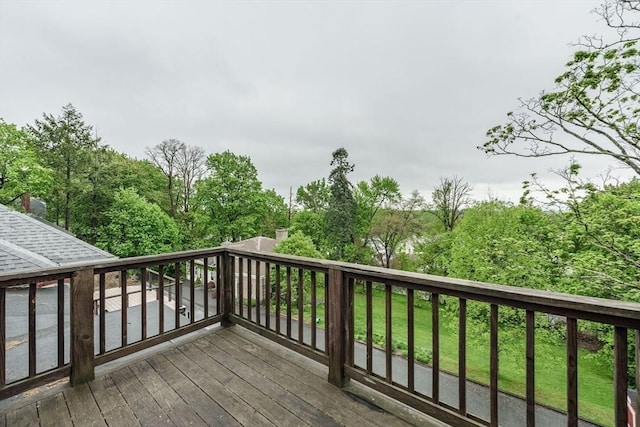61 Crescent St Unit 6, Northampton, MA 01060 - view of wooden deck