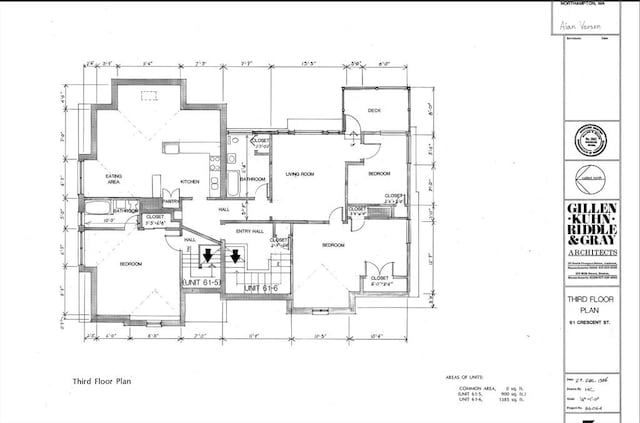 61 Crescent St Unit 6, Northampton, MA 01060 - room layout