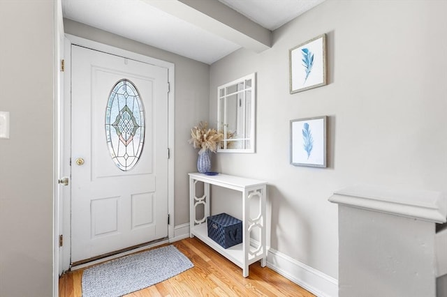 212 Broadway St, Wakefield, MA 01880 - foyer featuring light wood-style floors and baseboards
