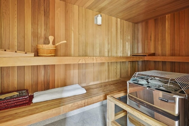 2 Azalea Way, Boxford, MA 01921 - sauna / steam room featuring wooden walls