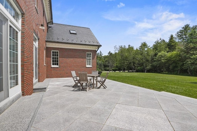 2 Azalea Way, Boxford, MA 01921 - view of patio featuring outdoor dining area