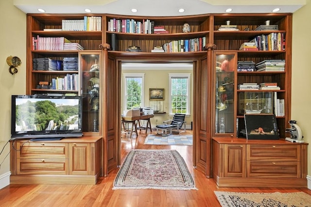 2 Azalea Way, Boxford, MA 01921 - office space featuring light wood-style flooring and recessed lighting