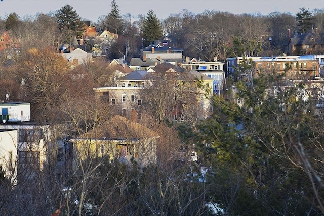 drone / aerial view featuring a residential view