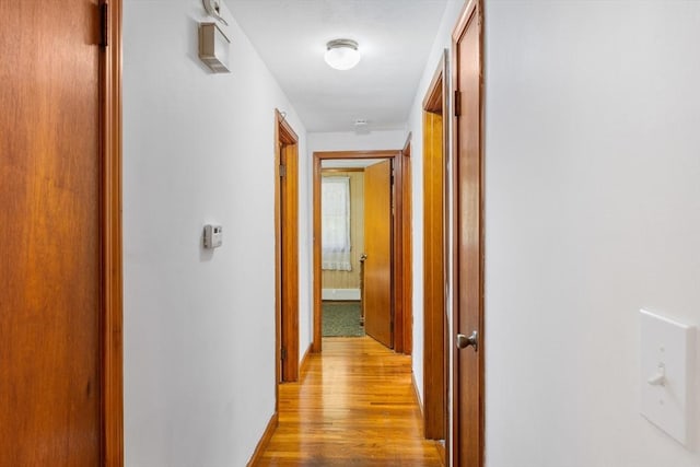30 Stone St, Bellingham, MA 02019 - corridor featuring light wood-style floors and baseboards