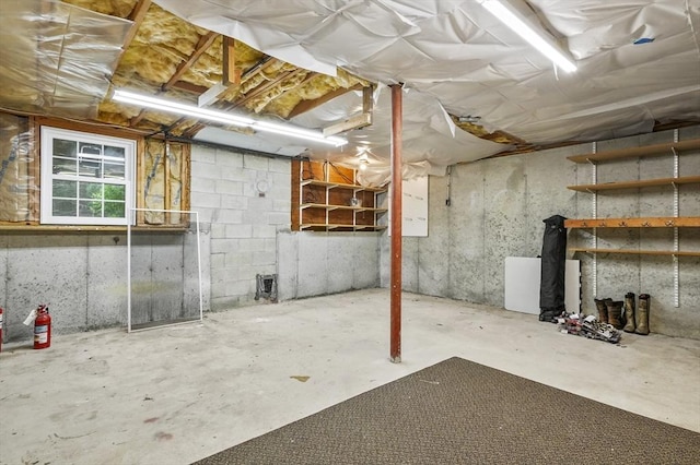 323 School St, Pembroke, MA 02359 - view of basement