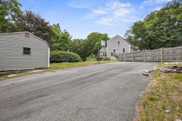 323 School St, Pembroke, MA 02359 - view of asphalt driveway