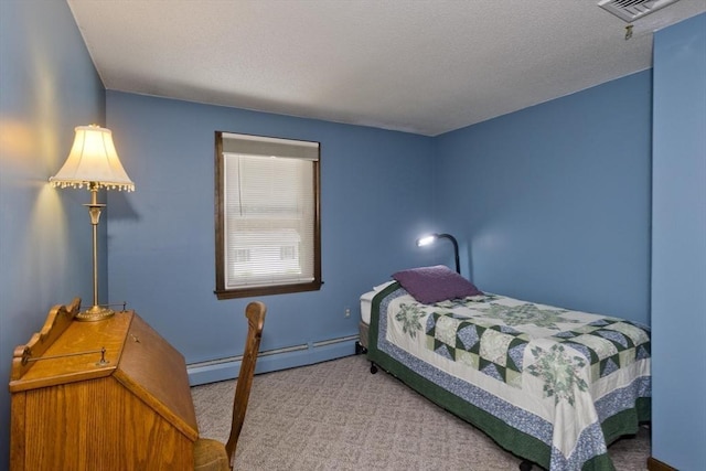 80 Vassar Rd, Agawam, MA 01030 - carpeted bedroom featuring a baseboard radiator and baseboards