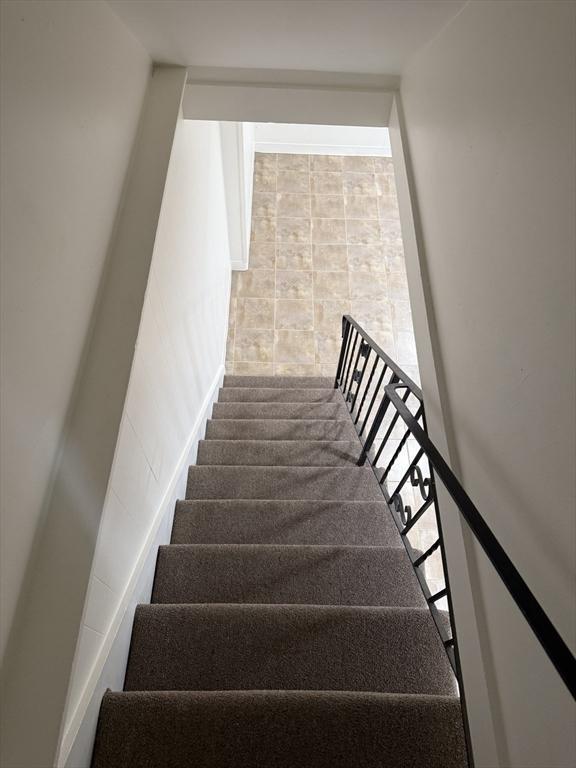 view of staircase