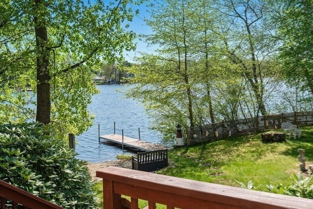 2 Lake Ave, Framingham, MA 01702 - dock area with a water view
