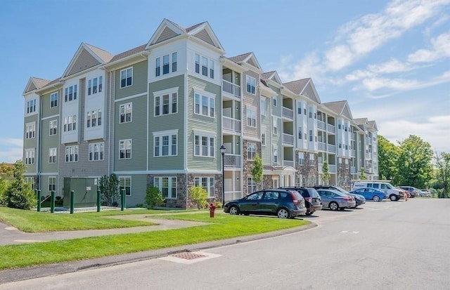 12101 Peters Farm Way Unit 12101, Westborough, MA 01581 - view of apartment building / complex with uncovered parking