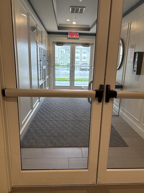 12101 Peters Farm Way Unit 12101, Westborough, MA 01581 - building lobby with recessed lighting and ornamental molding