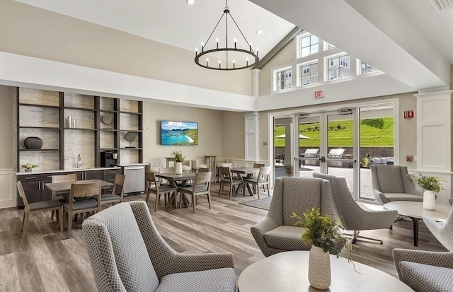12101 Peters Farm Way Unit 12101, Westborough, MA 01581 - community lobby with high vaulted ceiling and recessed lighting