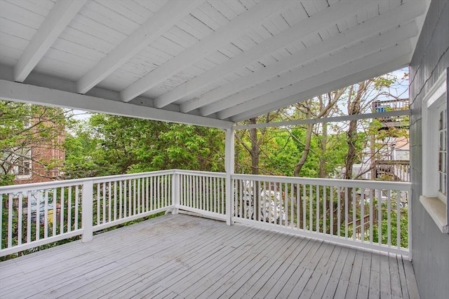 38 Torrey St, Boston, MA 02124 - view of wooden terrace