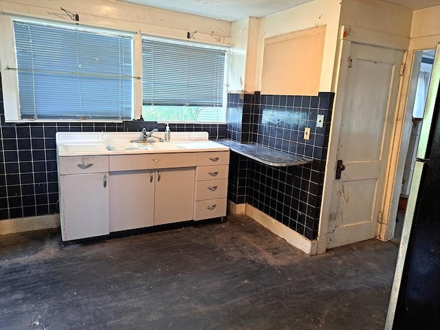 281 Elmwood Ave, Quincy, MA 02170 - bathroom with tile walls and vanity