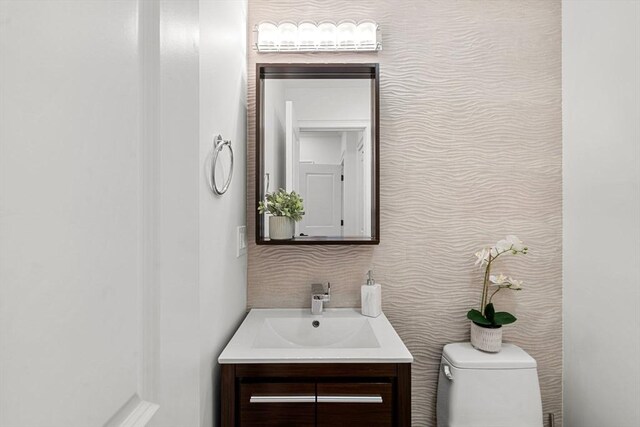 42 Coolidge St Unit 42, Brookline, MA 02446 - half bath with vanity and toilet