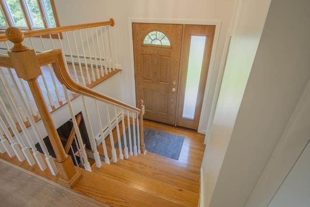 6 Marshall Rd, Beverly, MA 01915 - entrance foyer with wood finished floors
