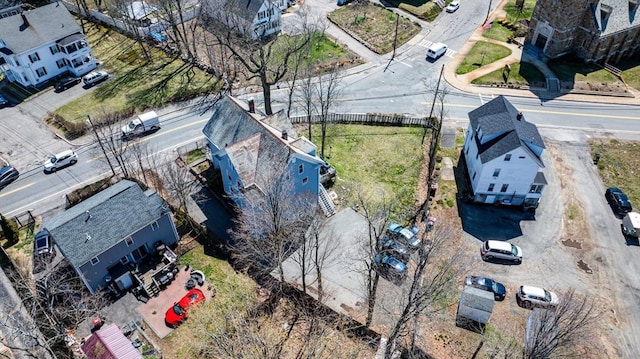 birds eye view of property featuring a residential view