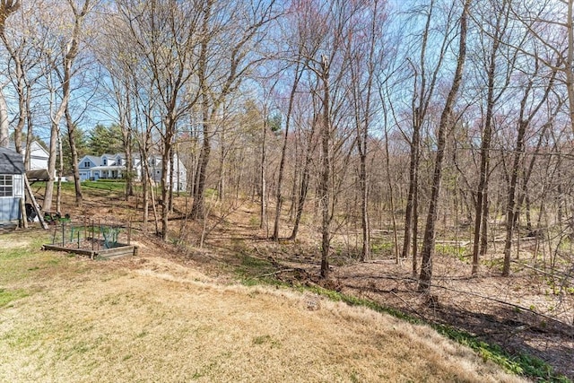 86 Whitney, Northborough, MA 01532 - view of grassy yard with a garden