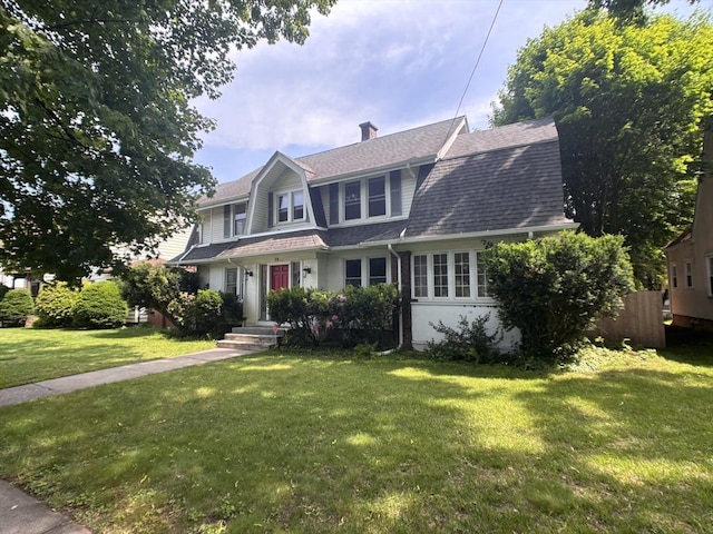 29 Neptune Ave, West Springfield, MA 01089 - dutch colonial with a chimney, roof with shingles, and a gambrel roof