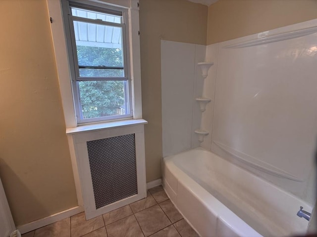 29 Neptune Ave, West Springfield, MA 01089 - bathroom featuring tile patterned floors,  shower combination, and baseboards