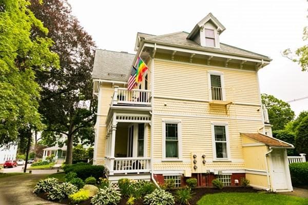 117 Church St Unit 4, North Attleboro, MA 02760 - back of house featuring a balcony and covered porch