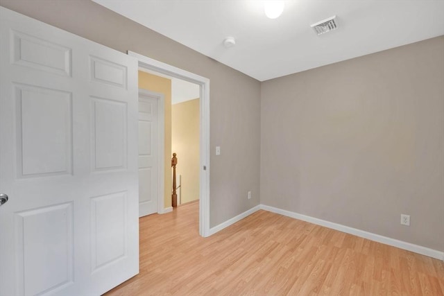 4063 Main St, Palmer, MA 01069 - spare room with light wood-type flooring, baseboards, and a smoke detector