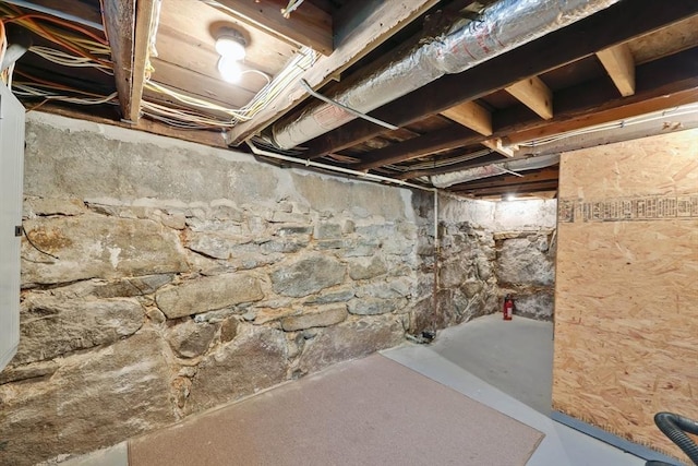 4063 Main St, Palmer, MA 01069 - view of unfinished below grade area
