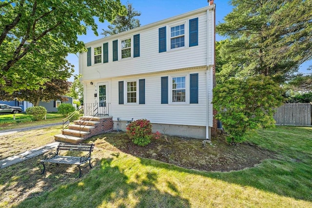 40 Mamie Rd, Weymouth, MA 02190 - view of colonial inspired home