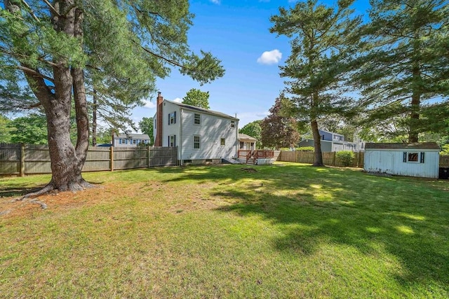 40 Mamie Rd, Weymouth, MA 02190 - view of yard with a wooden deck