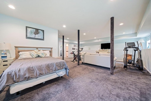 61 Hingham Ave, Marshfield, MA 02050 - carpeted bedroom with recessed lighting