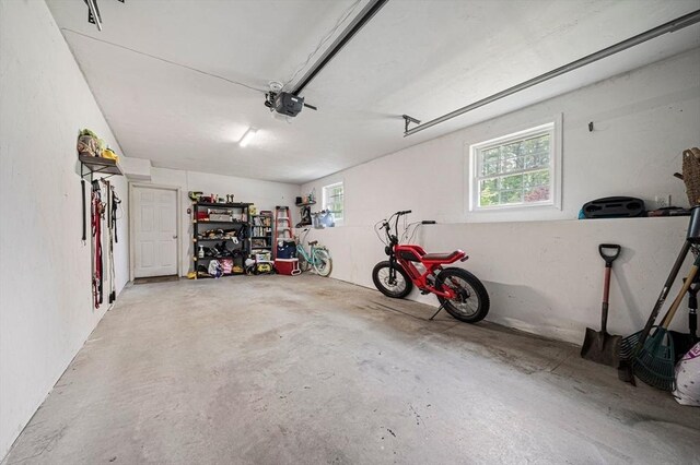 61 Hingham Ave, Marshfield, MA 02050 - garage with a garage door opener