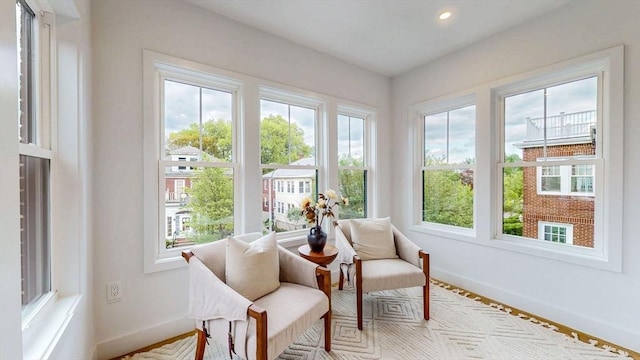 140 Columbia St, Brookline, MA 02446 - view of sunroom / solarium