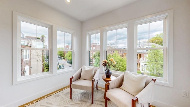 140 Columbia St, Brookline, MA 02446 - sunroom / solarium featuring healthy amount of natural light