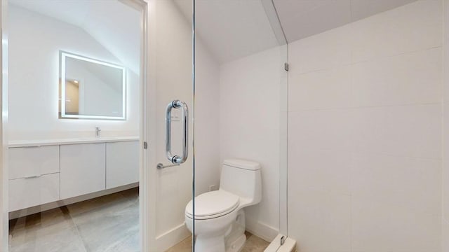 140 Columbia St, Brookline, MA 02446 - full bathroom with toilet and vanity