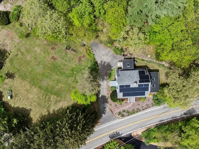 view of subject property